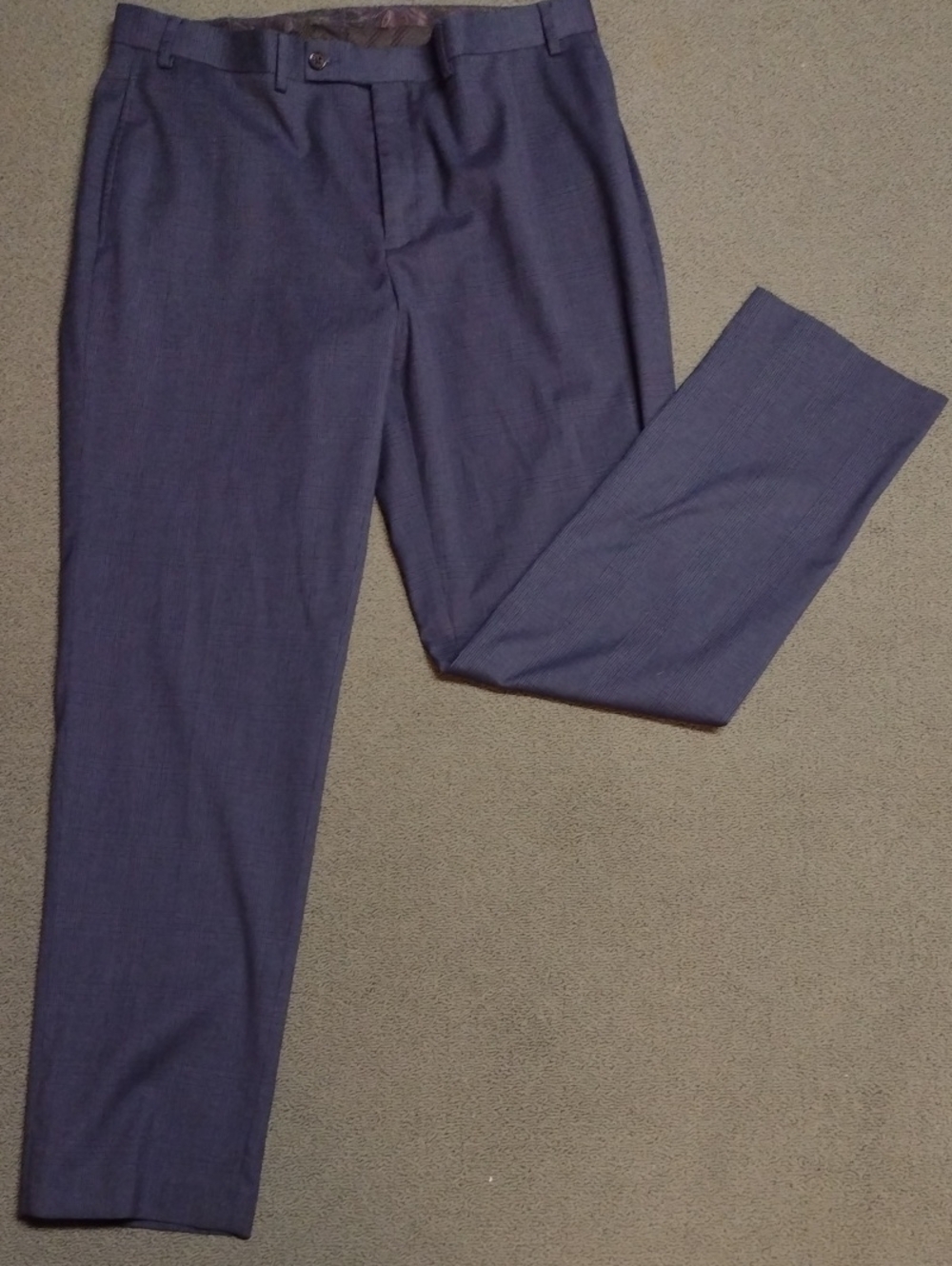 Ralph Lauren Men's Dress Pants in Slate Blue 36x32